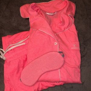 Victoria’s Secret Pajama Set with Sleeping Mask